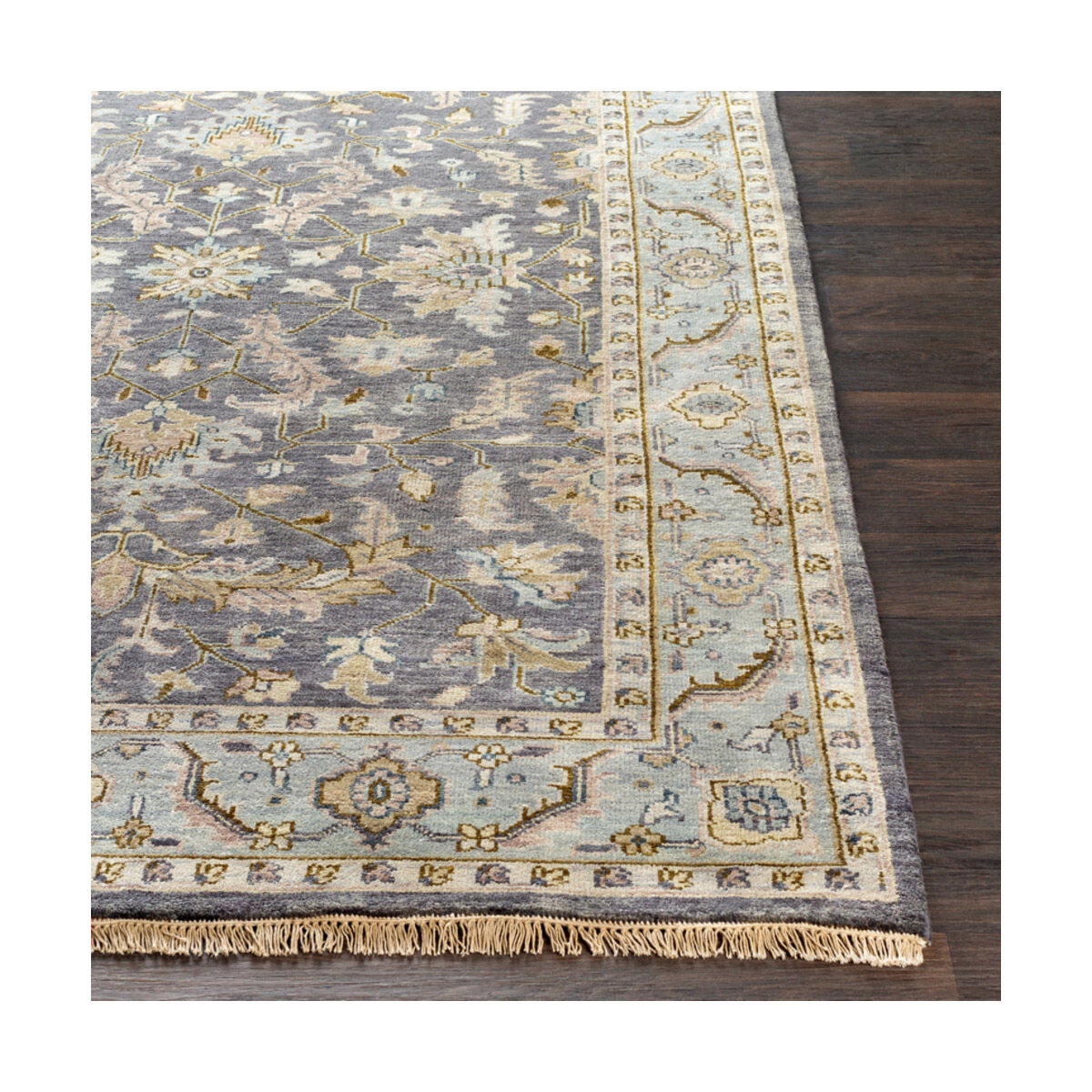 Douglas 102 X 66 inch Navy Rug, Rectangle