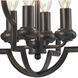 Lucinda 4 Light 14 inch Oil Rubbed Bronze Chandelier Ceiling Light