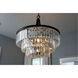 Benedict 6 Light 28 inch Antique Bronze Pendant Ceiling Light, Design Series