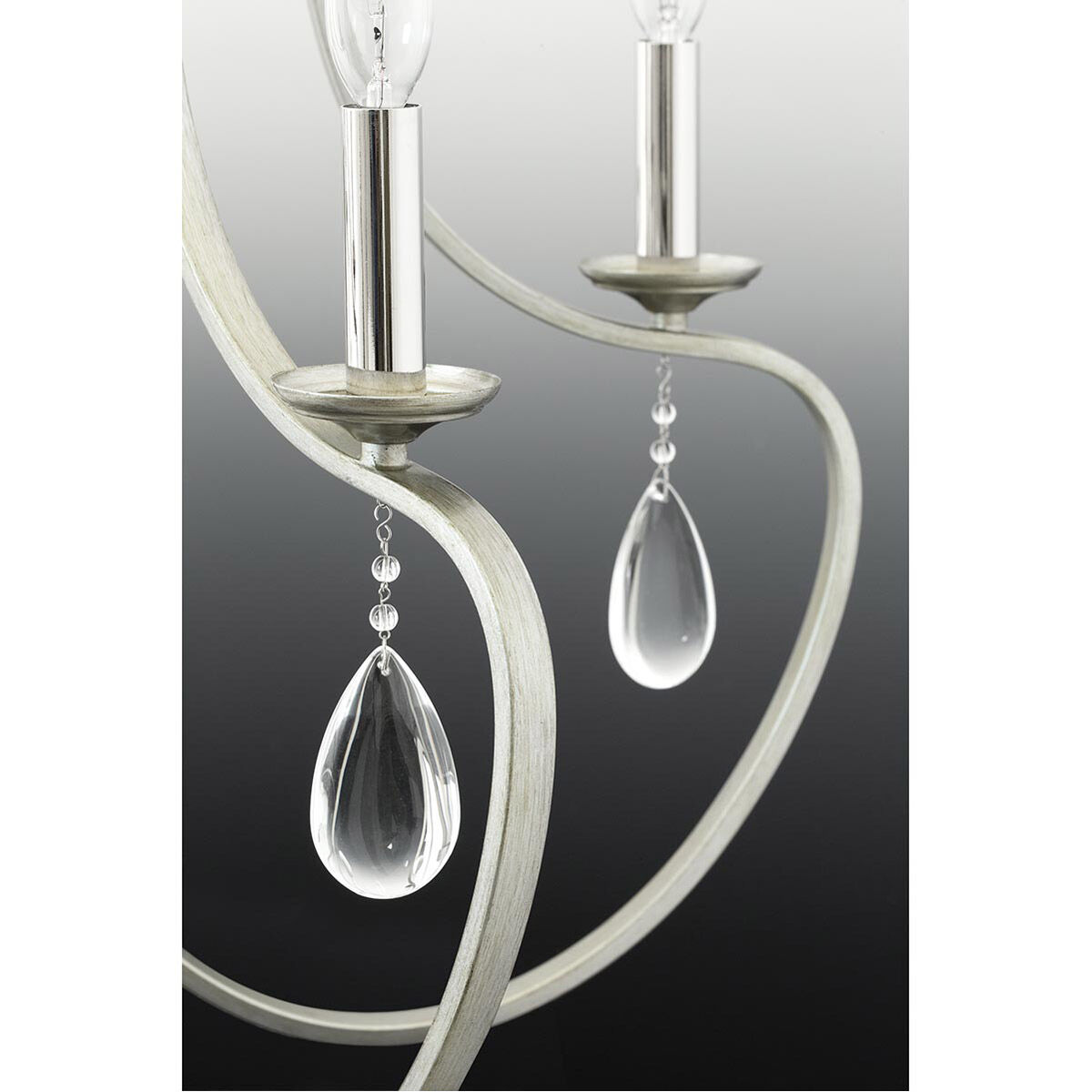 Kenley 5 Light 24.63 inch Silver Ridge Chandelier Ceiling Light