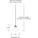 Booker 1 Light 10 inch Matte Nickel Pendant Ceiling Light
