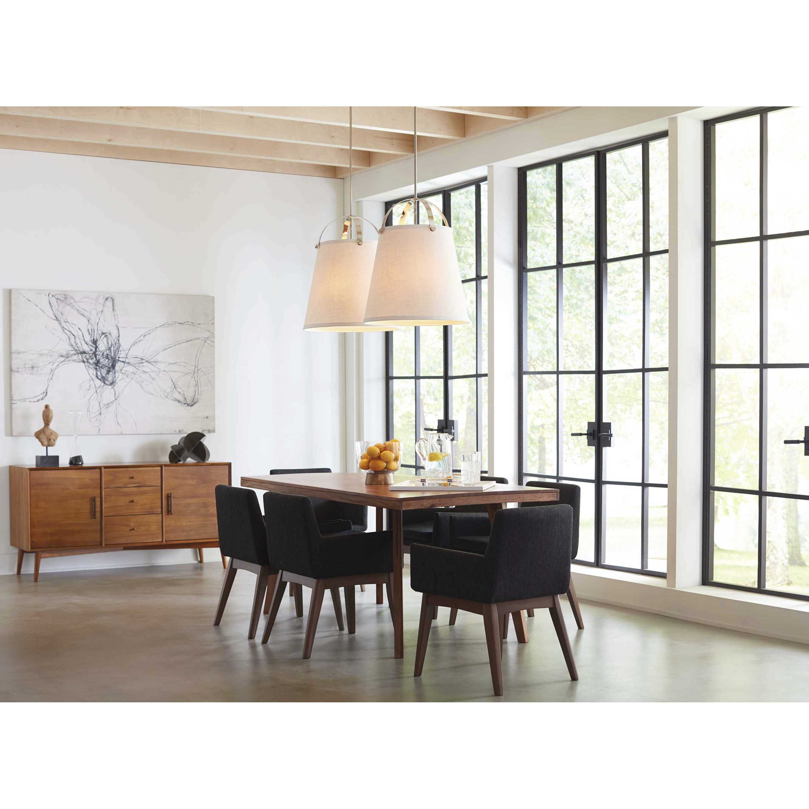 Marsden 3 Light Polished Nickel Pendant Ceiling Light, Design Series