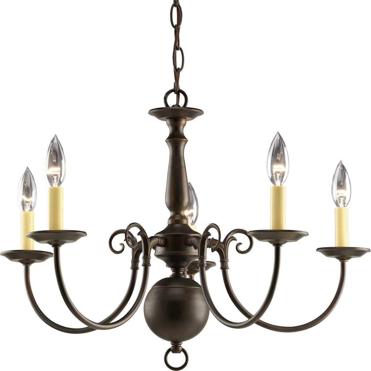 Cassius 5 Light 23.5 inch Antique Bronze Chandelier Ceiling Light