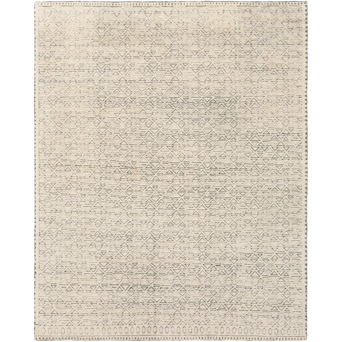 Tostig 72 X 48 inch Cream/Dark Brown Rugs