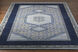 Loren 132 X 96 inch Blue Rug, Rectangle
