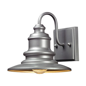 Kincaid 1 Light 8 inch Matte Silver Outdoor Sconce