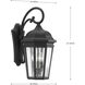Gilford 3 Light 22 inch Textured Black Outdoor Wall Lantern, Large, Design Series