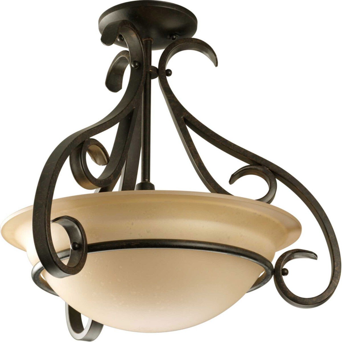 Slade 3 Light 18 inch Forged Bronze Foyer Pendant Ceiling Light