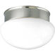 Ignatius 2 Light 9.5 inch Brushed Nickel Flush Mount Ceiling Light