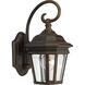 Donato 1 Light 13 inch Oil Rubbed Bronze Outdoor Wall Lantern