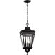 Quade 3 Light 9.5 inch Black Outdoor Hanging Lantern