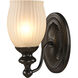 Daisy 1 Light 8 inch Oil Rubbed Bronze Vanity Light Wall Light