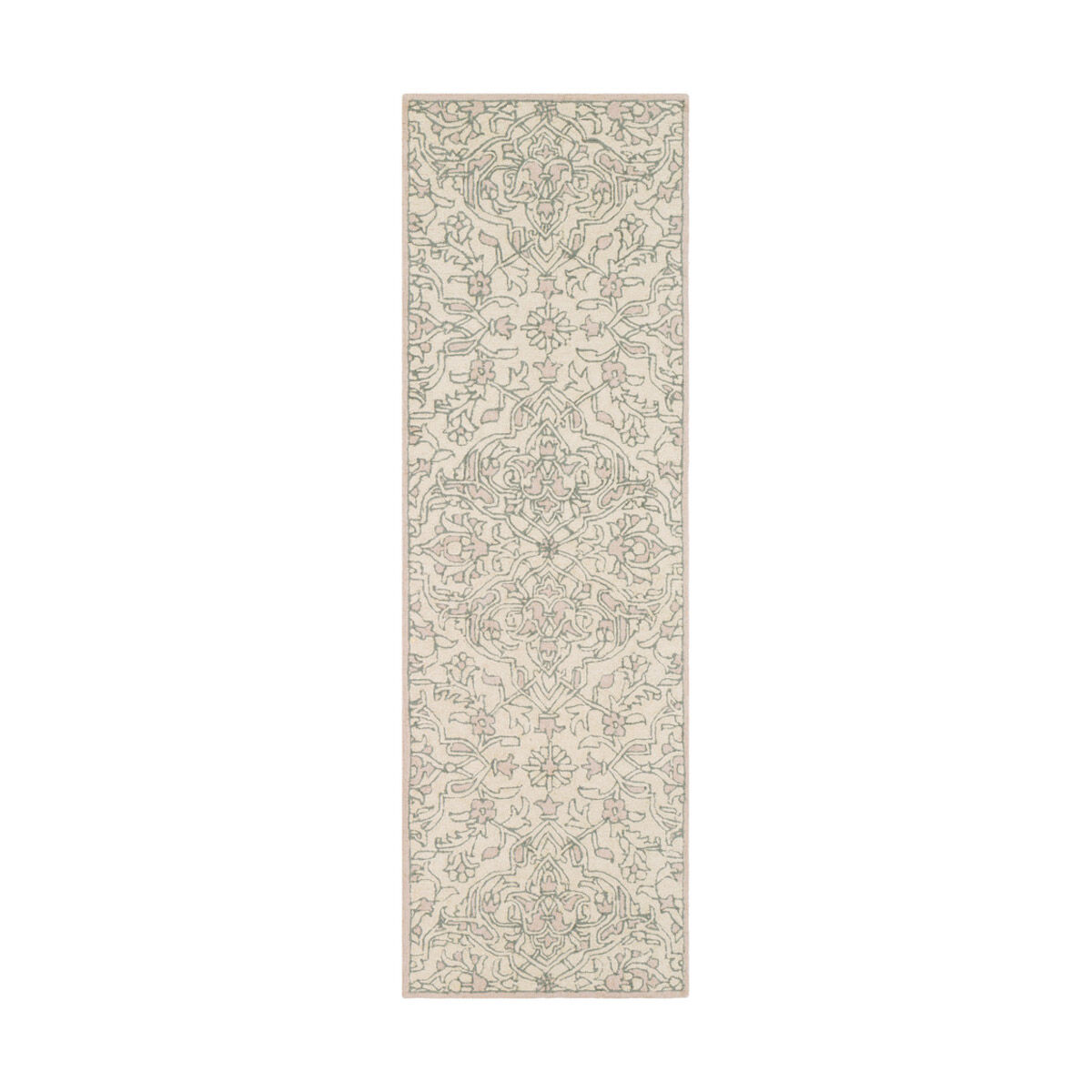 Susan 36 X 24 inch Sage/Taupe/Ivory Rugs, Rectangle