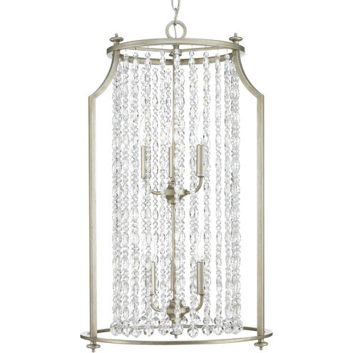 Wayland 6 Light 17.88 inch Silver Ridge Pendant Ceiling Light, Design Series