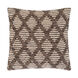Max 22 X 22 inch Beige/Tan/Black/Ivory Pillow Cover