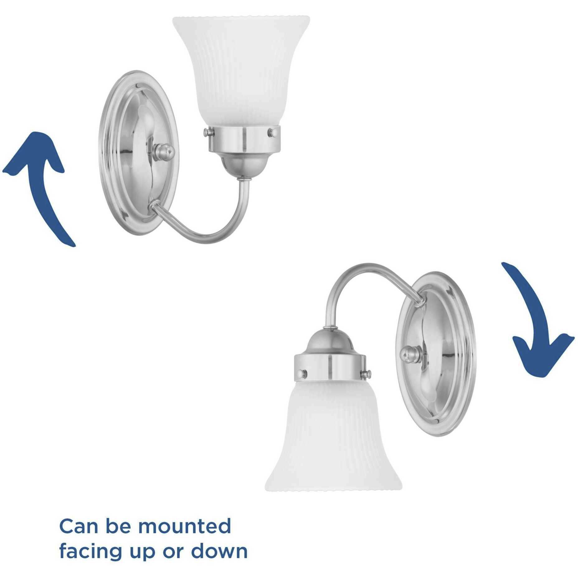 Clarence 1 Light 5.25 inch Polished Chrome Bath Vanity Wall Light