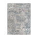 Mirth 87 X 63 inch Navy Rug, Rectangle