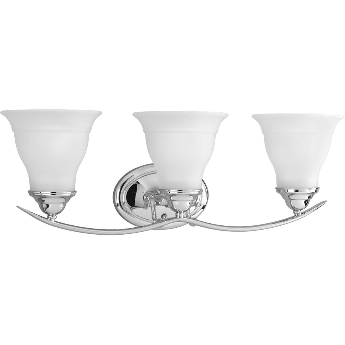 Nerissa 3 Light 24 inch Polished Chrome Bath Vanity Wall Light