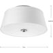 Jay 2 Light 14 inch Brushed Nickel Flush Mount Ceiling Light