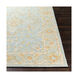 Jocosa 90 X 60 inch Aqua/Khaki/Wheat/Mustard/Tan Rugs, Rectangle