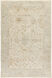 Quinella 36 X 24 inch Light Gray Rug, Rectangle