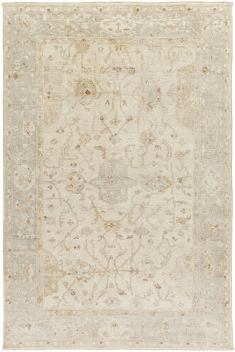 Quinella 156 X 108 inch Light Gray Rug, Rectangle