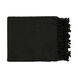 Donna 60 X 50 inch Black Throw