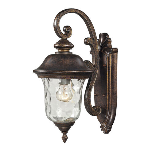Aiken 1 Light 16 inch Regal Bronze Outdoor Wall Sconce