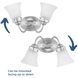 Clarence 2 Light 11.75 inch Polished Chrome Bath Vanity Wall Light