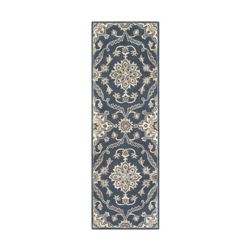 Edda 96 X 30 inch Navy/Khaki/Beige/Sage/Tan Rugs, Runner