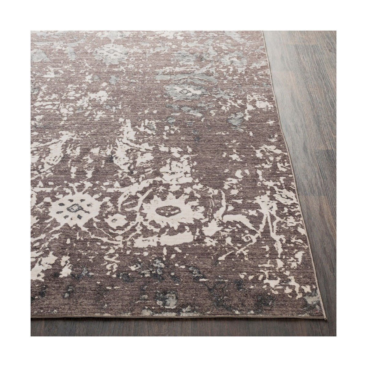 Saxon 39 X 24 inch Camel/Dark Brown/Khaki/Silver Gray Rugs, Rectangle