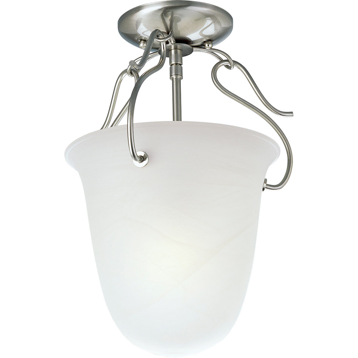 Lang 1 Light 10.5 inch Brushed Nickel Foyer Pendant Ceiling Light