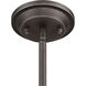 Barclay 6 Light 22 inch Weathered Zinc with Matte Silver Chandelier Ceiling Light