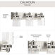 Buckley 3 Light 22 inch Brushed Nickel Bath Vanity Wall Light