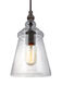 Kordell 1 Light 5.75 inch Dark Weathered Iron Pendant Ceiling Light