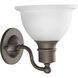 Beacher 1 Light 7.63 inch Antique Bronze Bath Vanity Wall Light