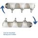Verity 3 Light 24 inch Brushed Nickel Bath Vanity Wall Light