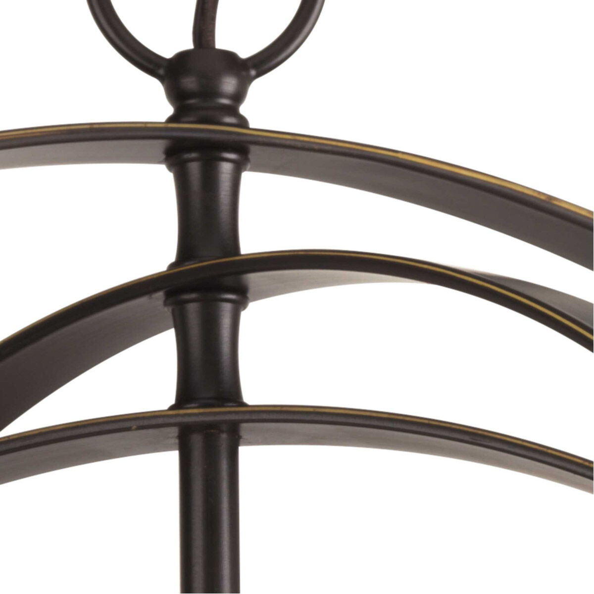 Buster 4 Light 16 inch Antique Bronze Foyer Pendant Ceiling Light