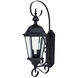 Spencer 2 Light 27 inch Black Outdoor Wall Lantern