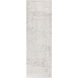 Ainsley 91 X 31 inch Light Gray Rug, Runner