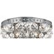 Everett 2 Light 8 inch Chrome Flush Ceiling Light