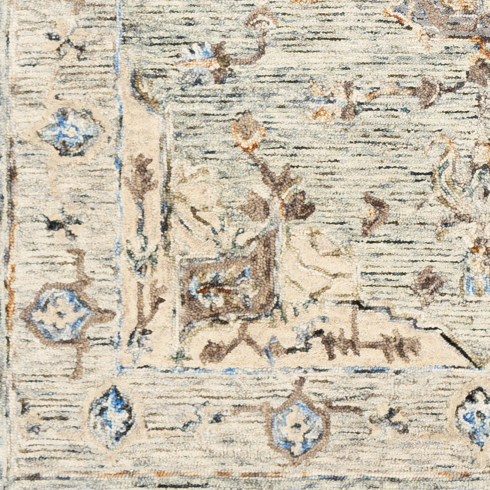 Bayard 90 X 60 inch Light Sage Rug, Rectangle