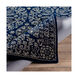 Hendrick 96 X 60 inch Dark Blue Rug, Rectangle