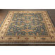 Nigel 108 X 72 inch Deep Teal Rug, Rectangle