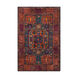 Dolores 96 X 60 inch Dark Green/Dark Red/Saffron/Burnt Orange/Navy Rugs, Rectangle