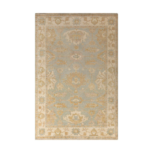 Fantasia 102 X 66 inch Butter/Sea Foam/Tan/Cream Rugs, Wool