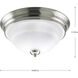 Slade 2 Light 14.63 inch Brushed Nickel Flush Mount Ceiling Light