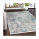 Comfort 36 X 24 inch Sky Blue Rug, Rectangle