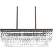 Benedict 4 Light 34 inch Antique Bronze Island Light Ceiling Light, Design Series