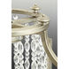 Wayland 3 Light 13.88 inch Silver Ridge Pendant Ceiling Light, Design Series